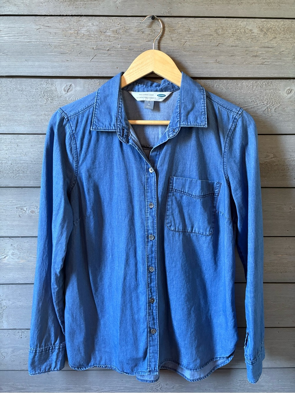 Old Navy Denim Classic Button-Down Shirt